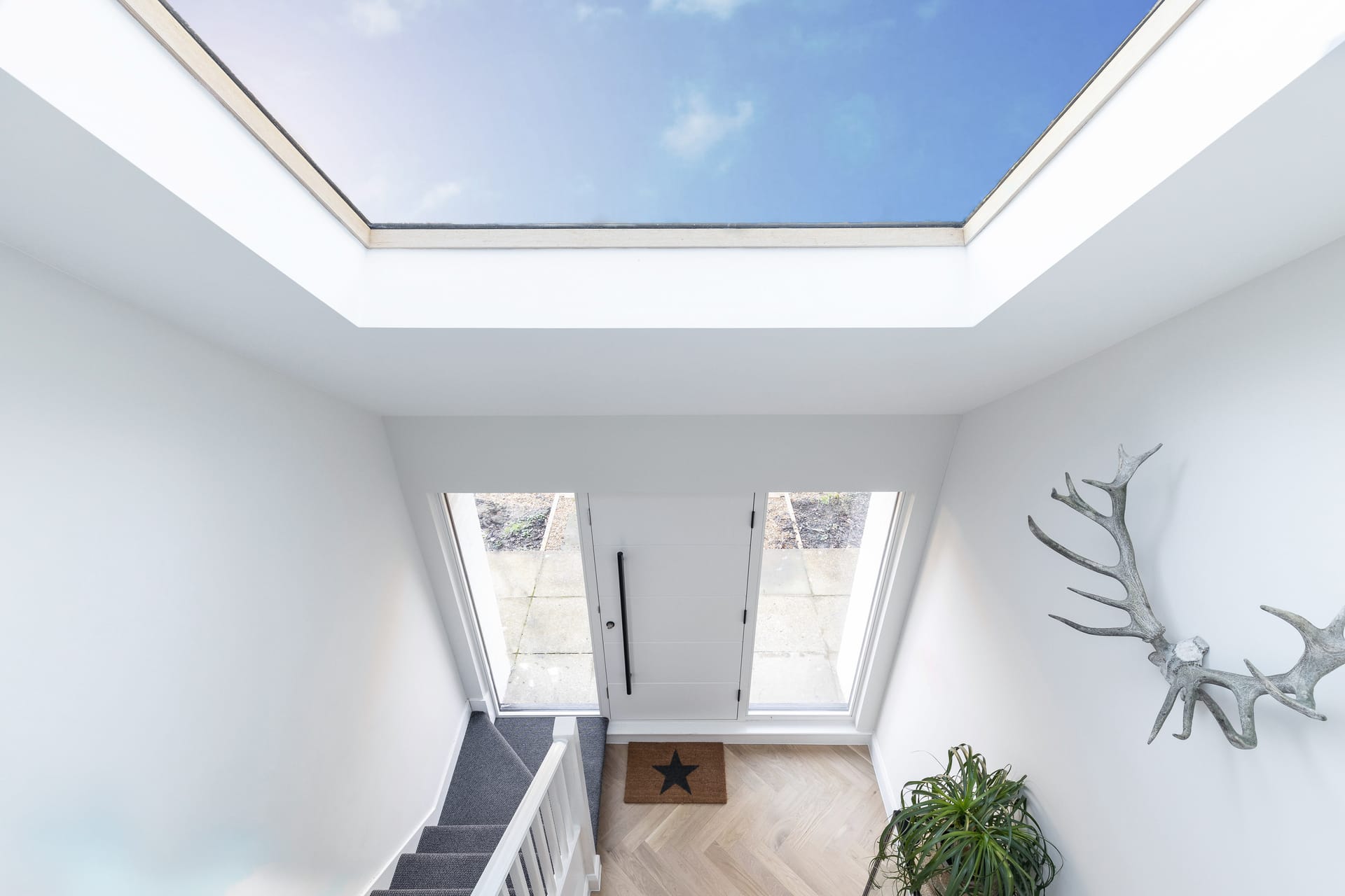 Natural daylight from Rooflights contributes to happy healthy living
