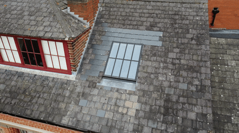 replacement rooflight Nottingham College